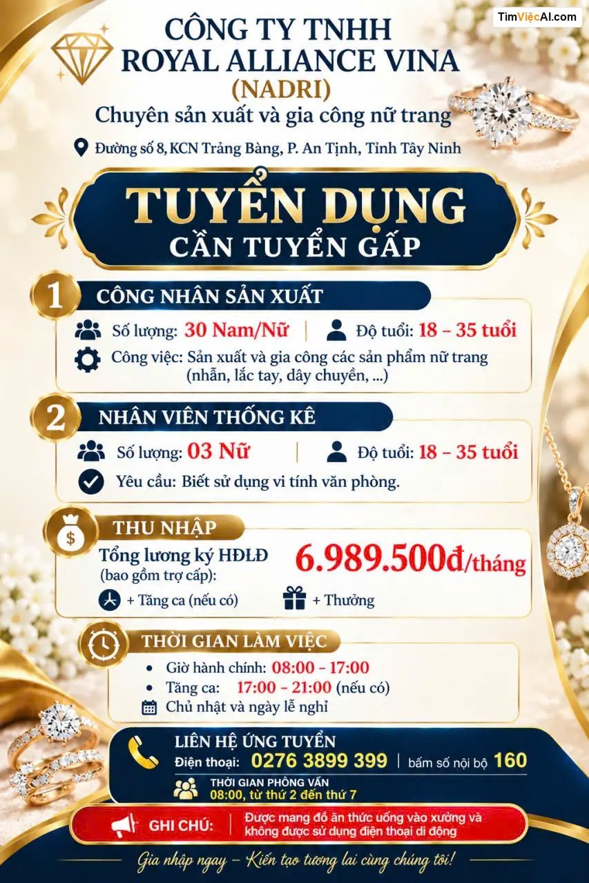 Công nhân sản xuất, Nhân viên thống kê