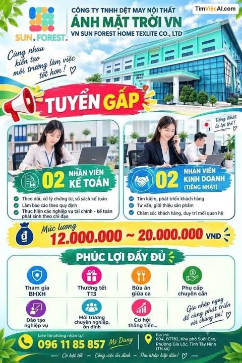 Nhân viên kế toán, Nhân viên kinh doanh (tiếng Nhật)