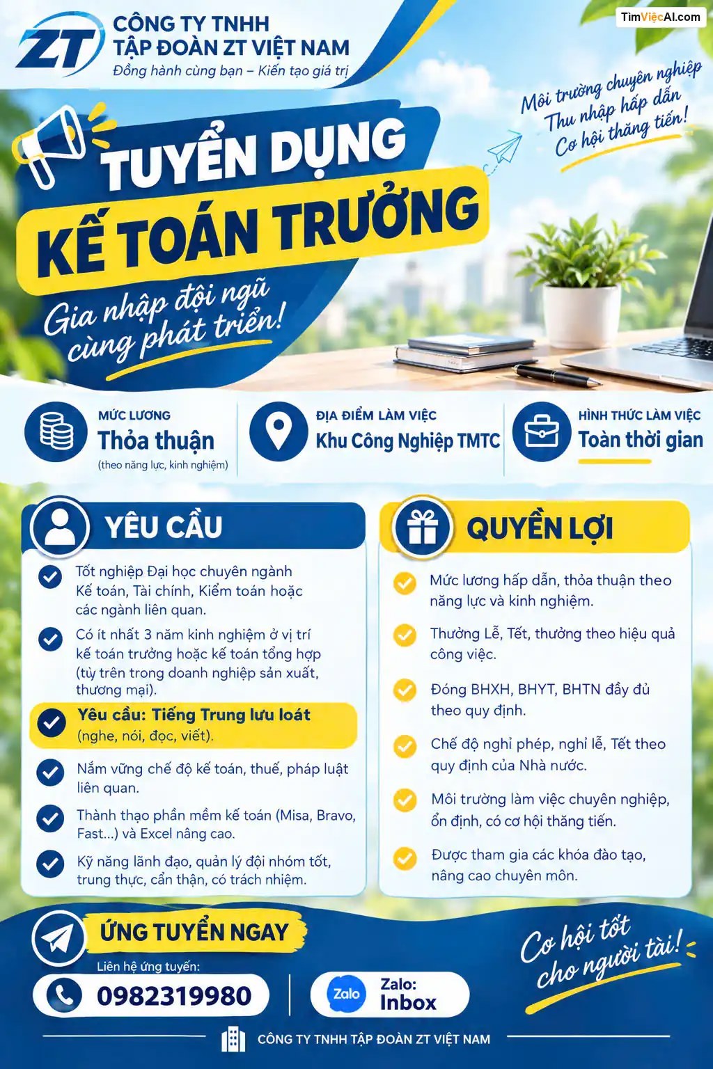 Kế toán trưởng