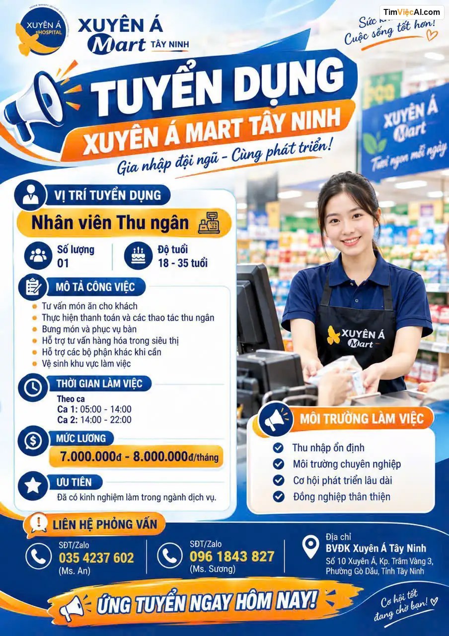 Nhân viên Thu ngân