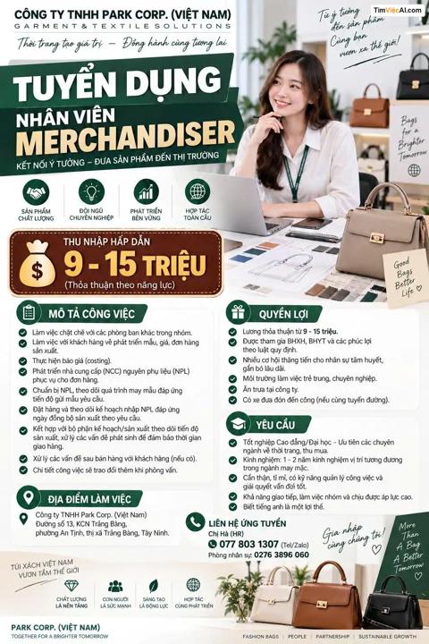 Nhân viên Merchandiser