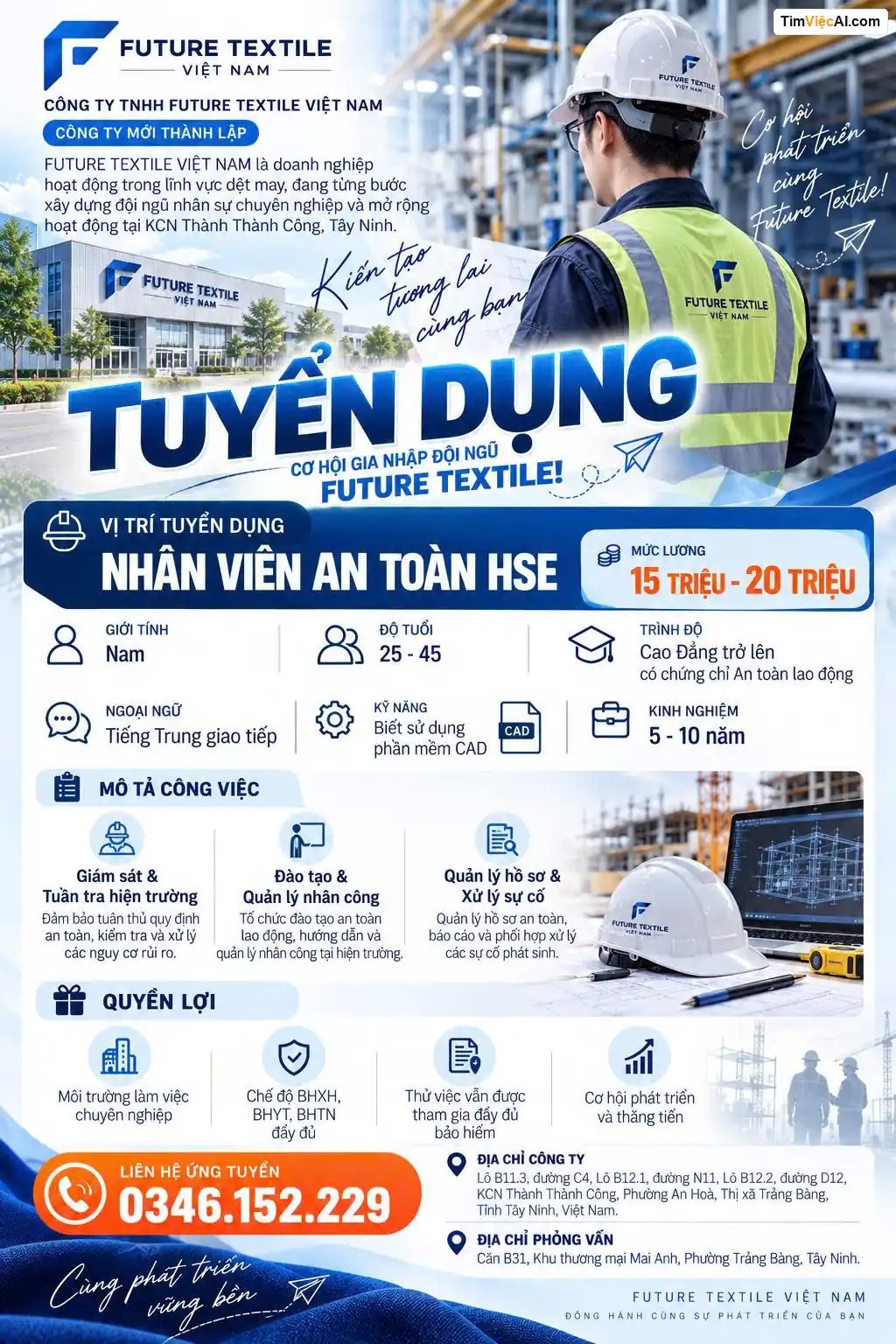 Nhân viên an toàn HSE